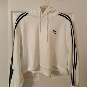 Adidas White Garment with Black Logo